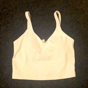 white lululemon tank